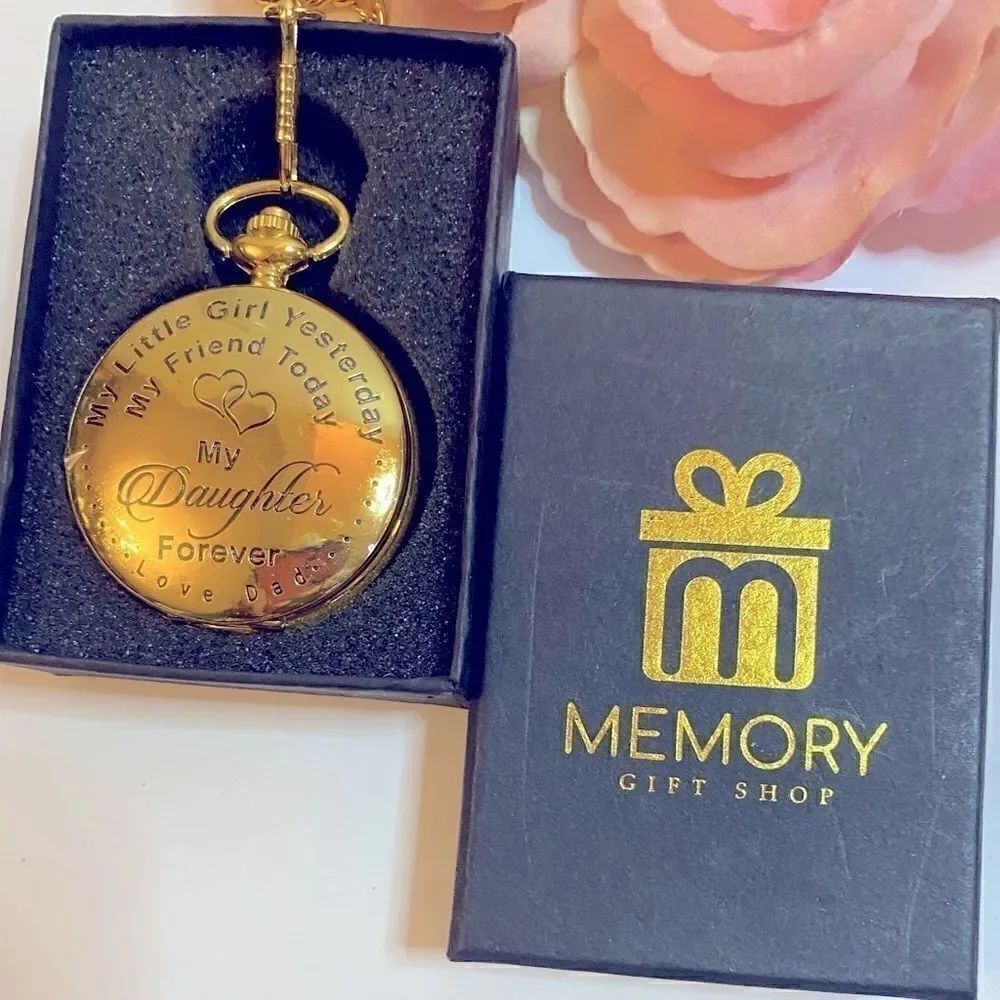 🛍Memory gift shop to daughter pocket watch